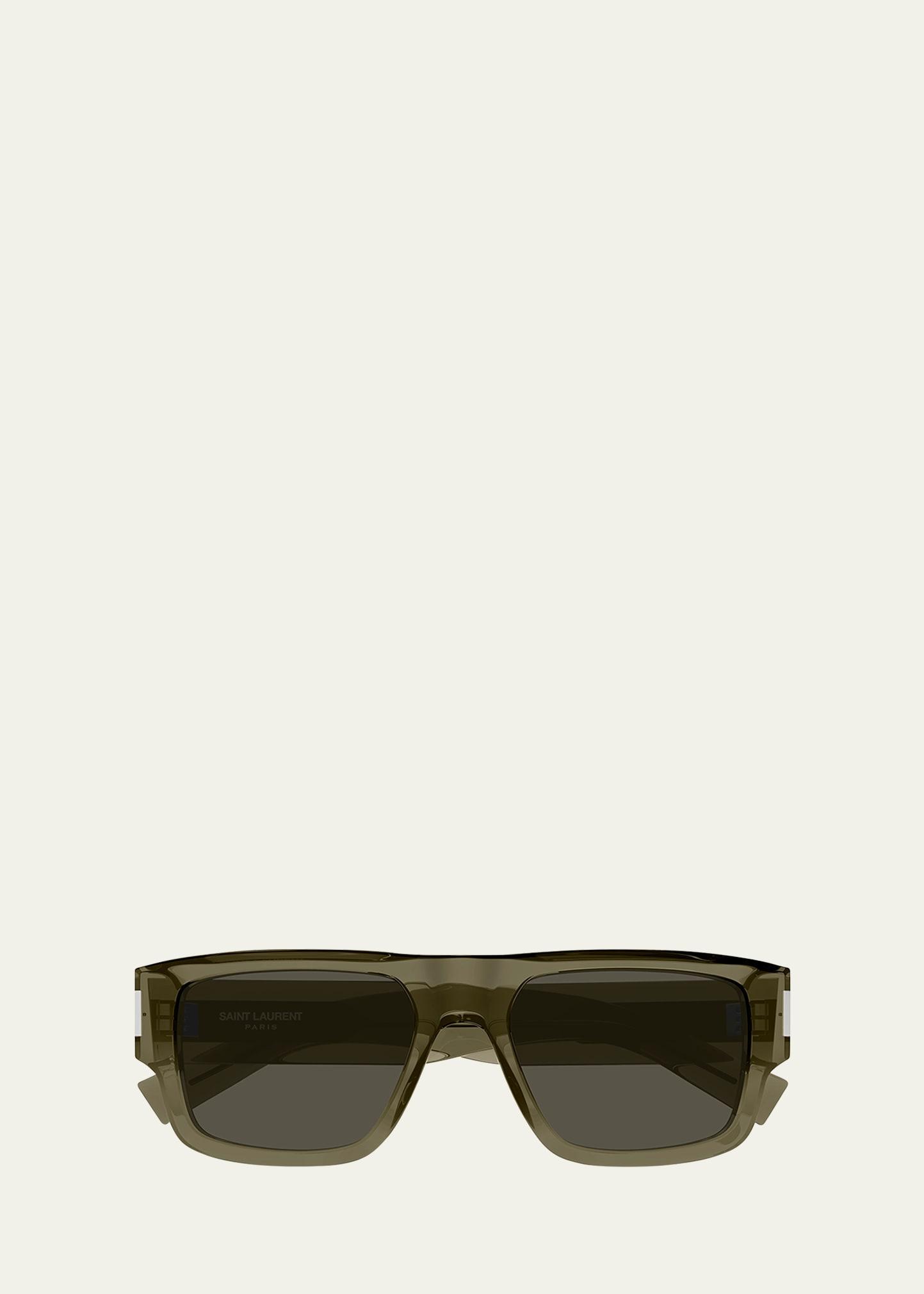 Mens SL 659 Acetate Rectangle Sunglasses Product Image