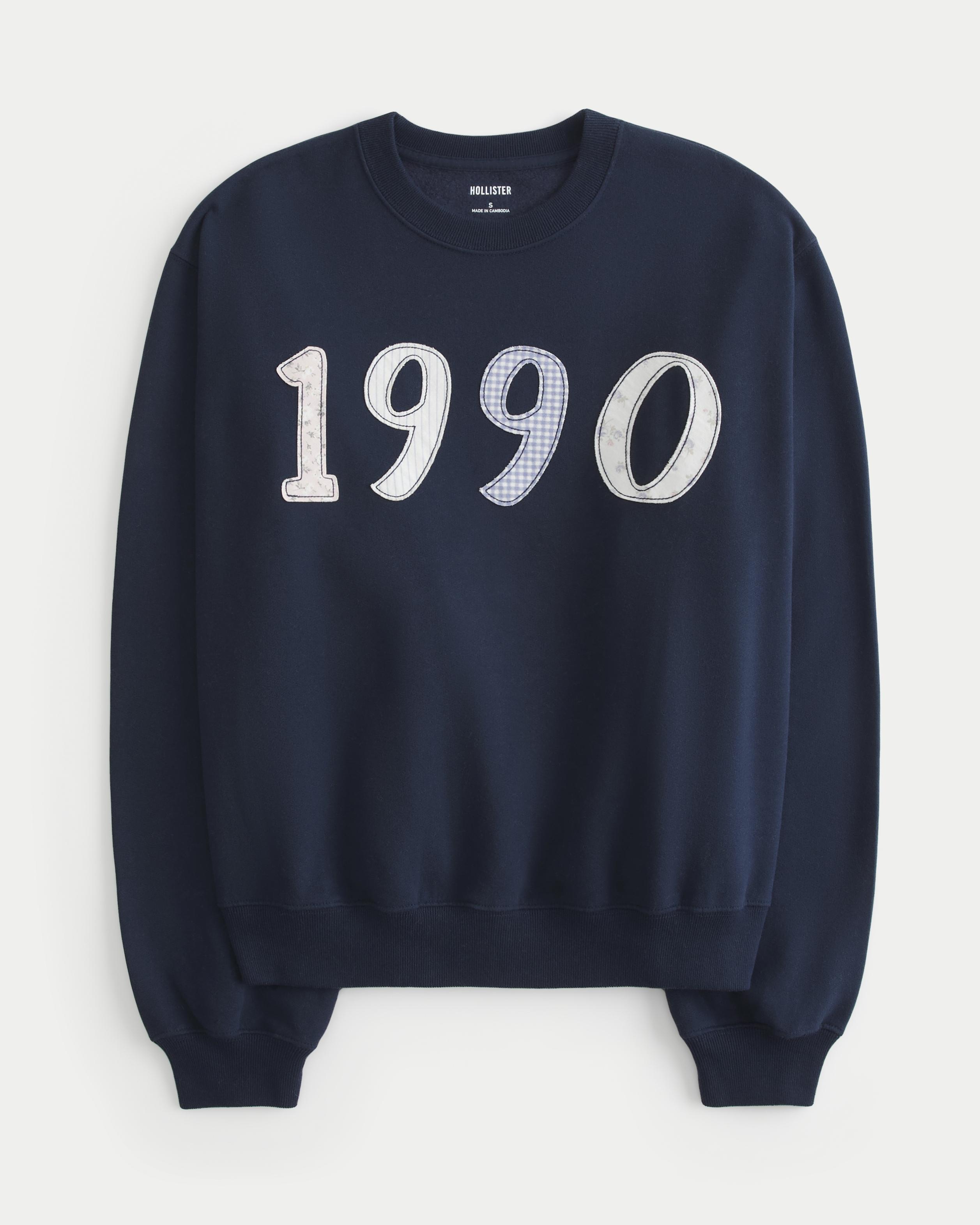 Easy 1990 Graphic Crew Sweatshirt Product Image