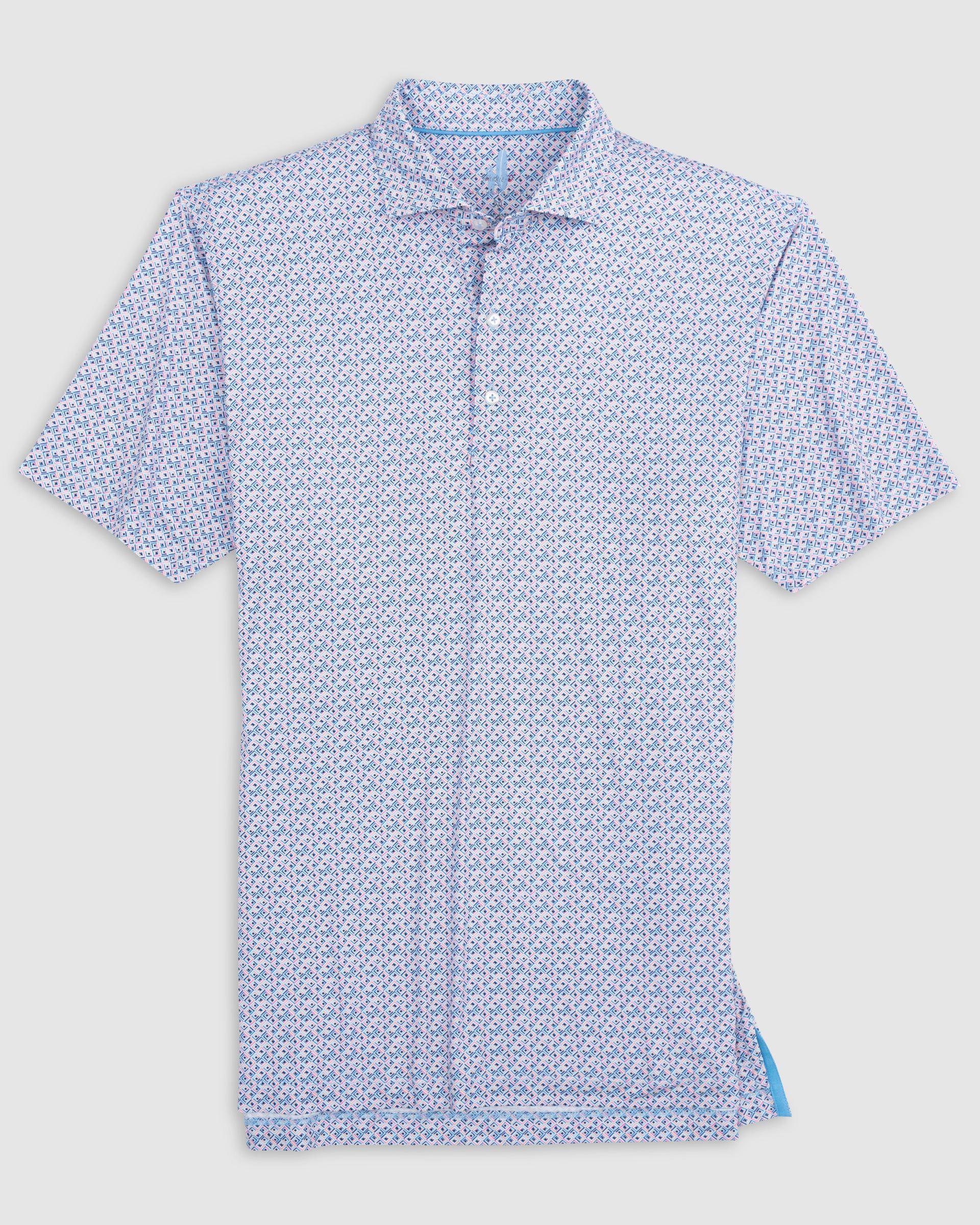 Flint Printed Featherweight Performance Polo Male Product Image