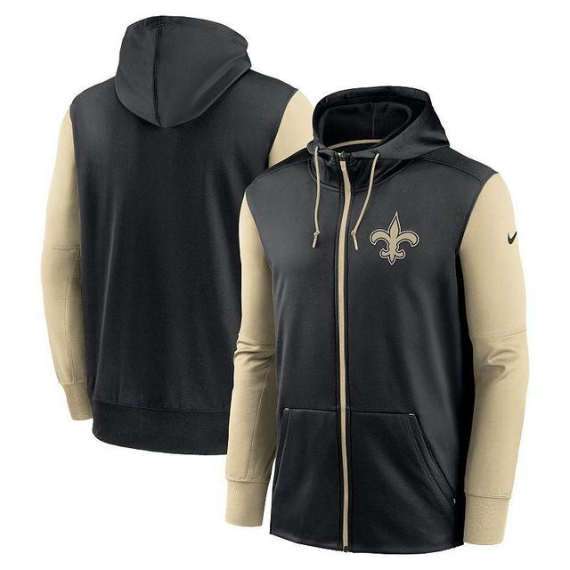 Mens Nike New Orleans Saints Performance Full-Zip Hoodie Product Image