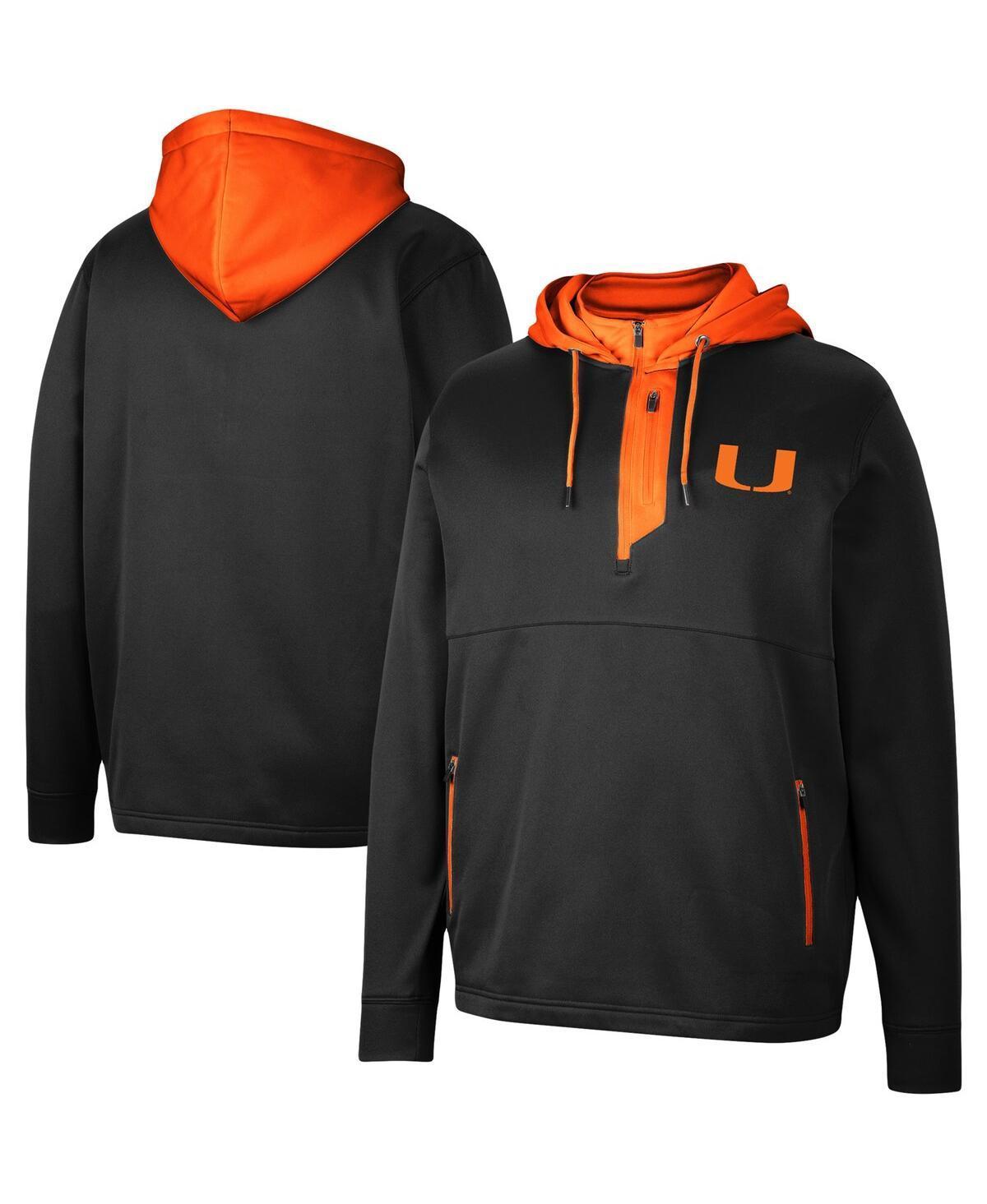 Mens Colosseum Oklahoma State Cowboys Luge 3.0 Quarter-Zip Hoodie Product Image