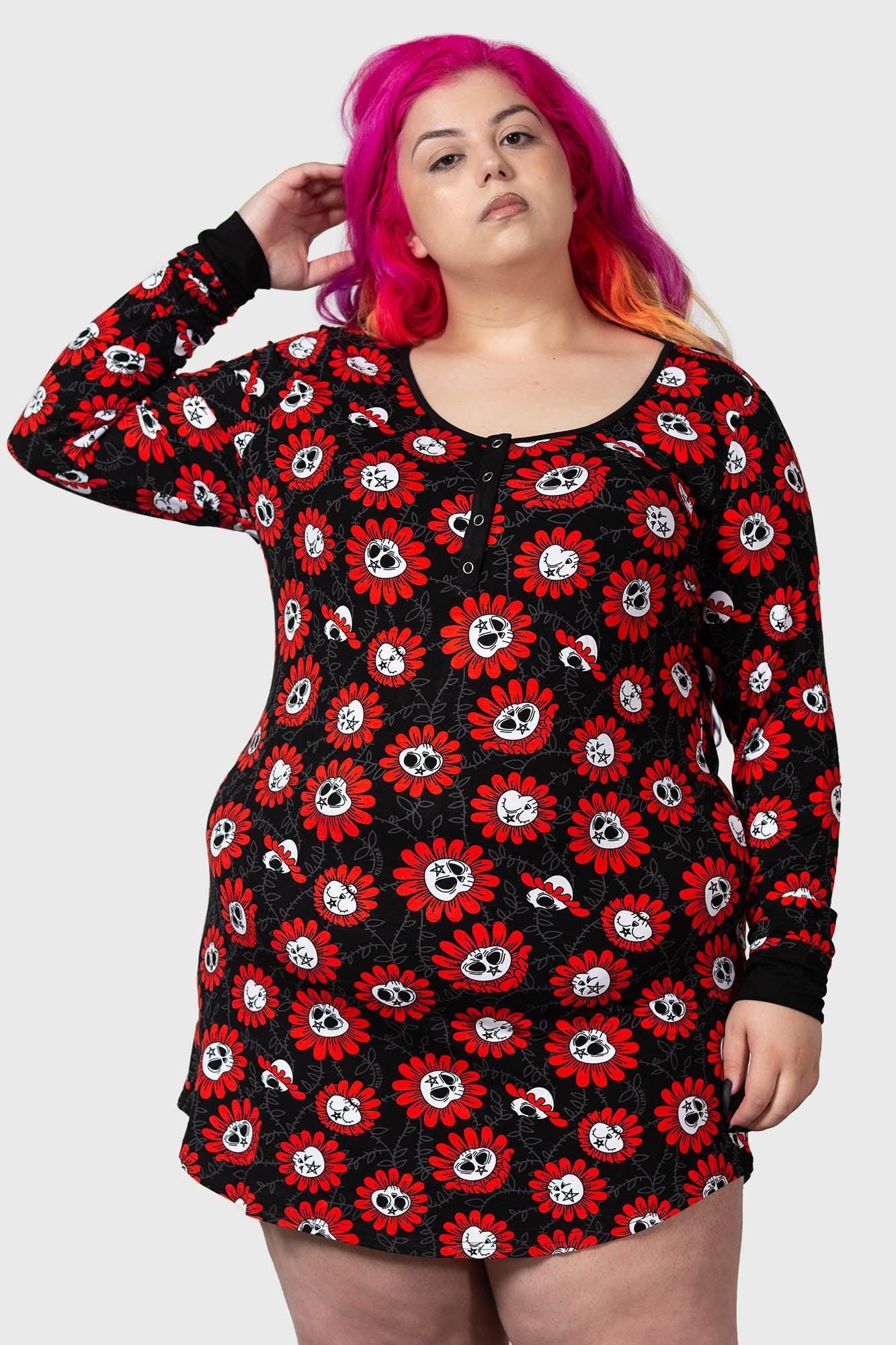 Gloom Garden Lounge Dress [PLUS] Female Product Image