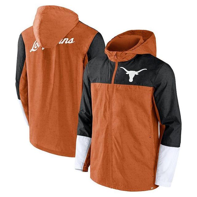 Mens Fanatics Branded Texas Orange/Black Texas Longhorns Game Day Ready Full-Zip Jacket Product Image