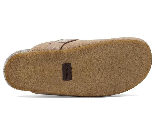 COACH Mens Signature Jacquard Logo Clogs Product Image