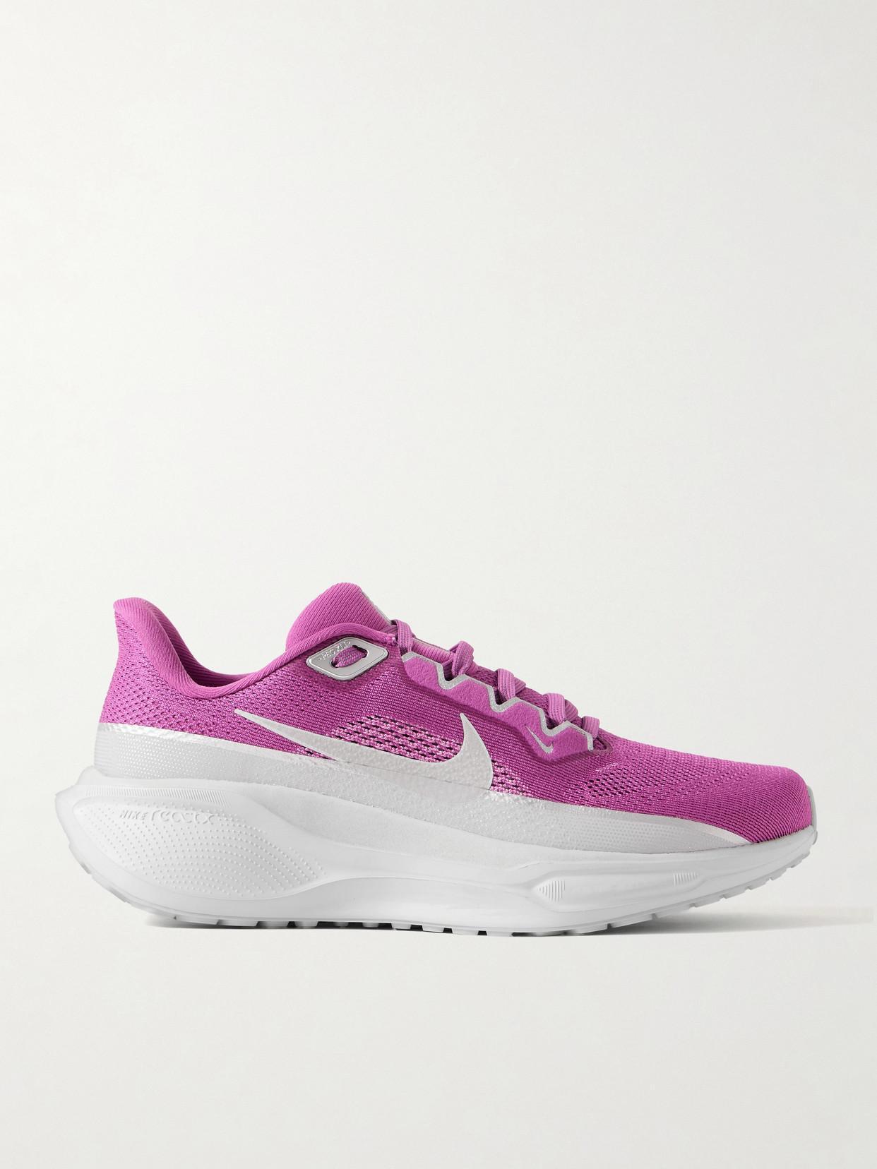 NIKE Air Zoom Pegasus 41 Rpm Road Running Shoe In Lt Silver/hot Fuchsia/metallic Silver Product Image