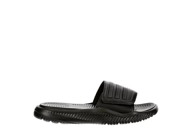 adidas Alphabounce Mens Slide Sandals Black Black Product Image