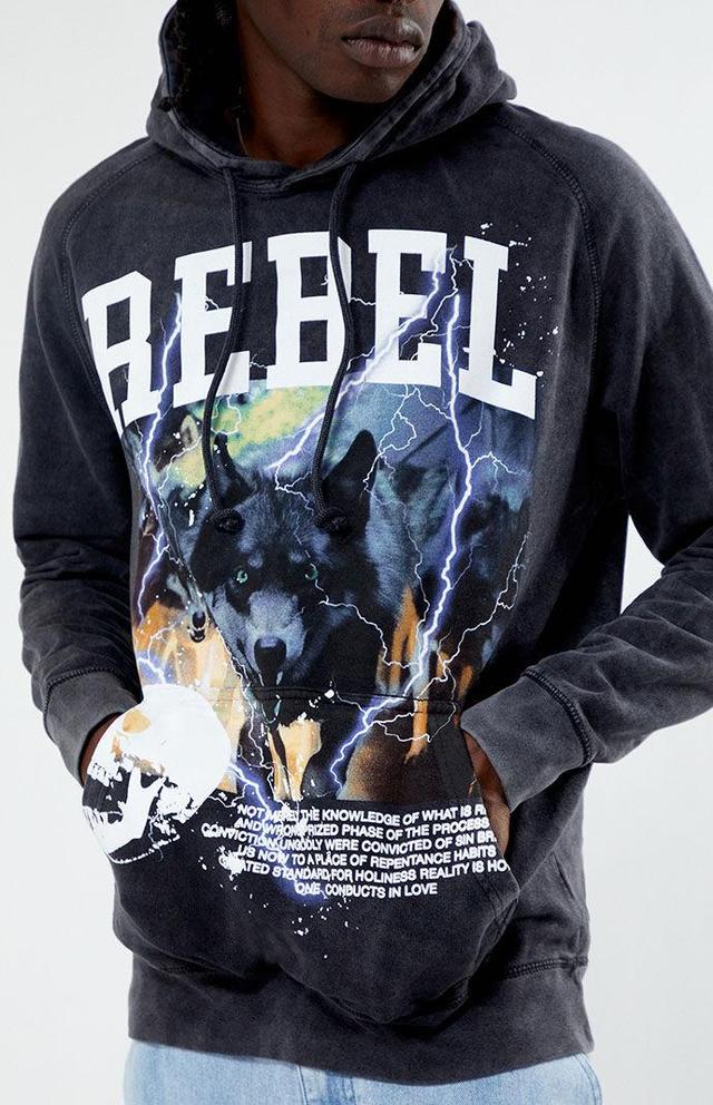 Mens Rebel Pack Vintage Wash Hoodie Product Image