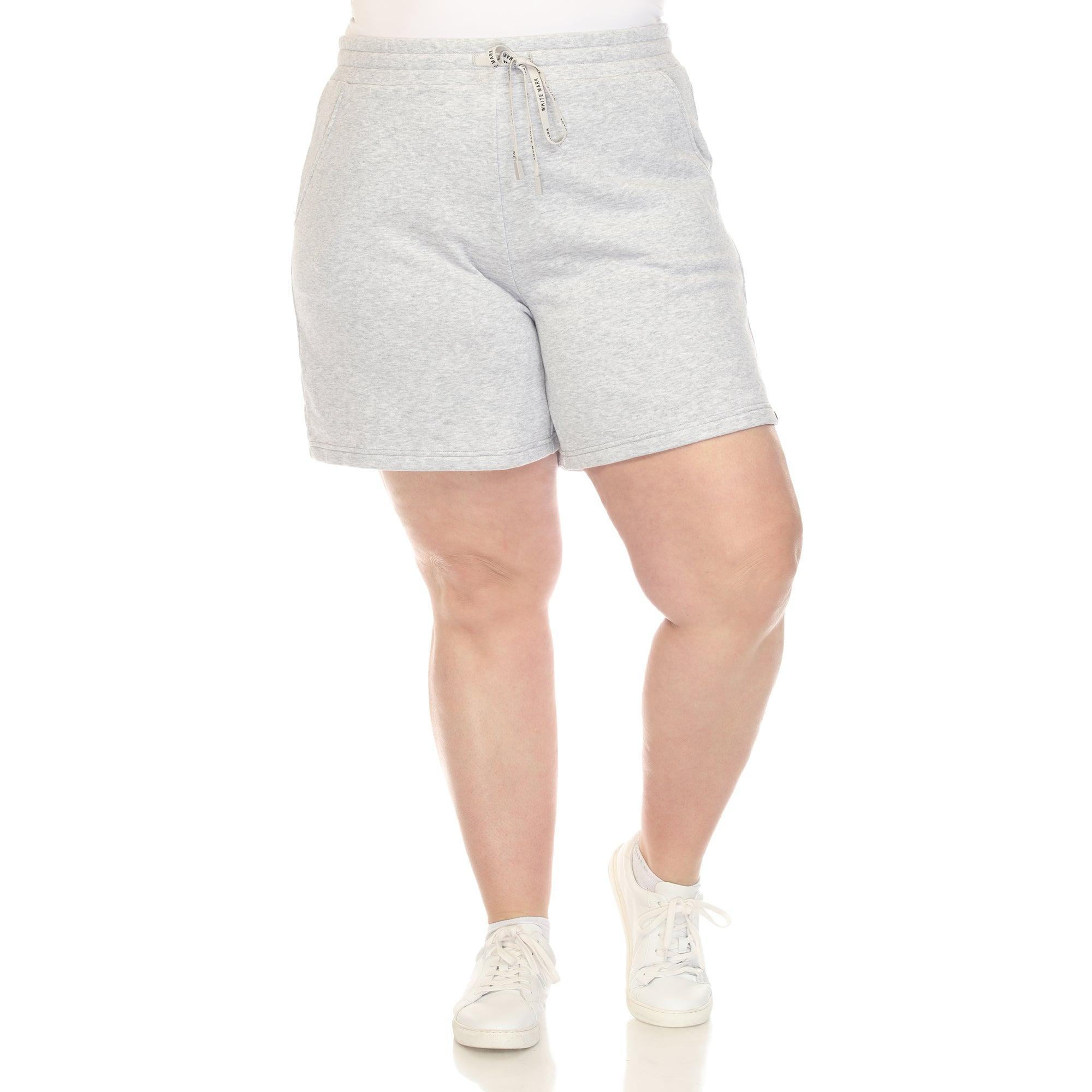 Super Soft Drawstring Waistband Sweat Short - Plus Product Image