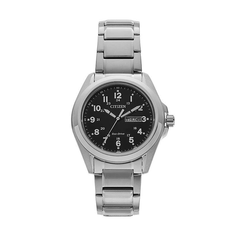 Citizen Eco-Drive Mens Sport Stainless Steel Watch - AW0050-82E Silver Tone Product Image