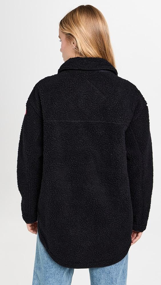 Canada Goose Simcoe Sherpa Shacket | Shopbop Product Image