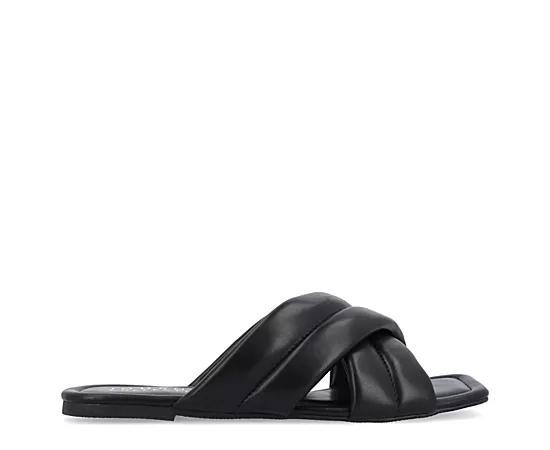 Journee Collection Womens Divyah Flat Sandals Product Image