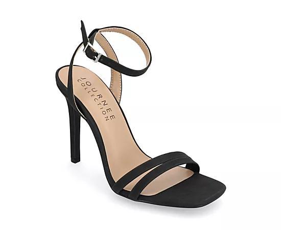 Journee Collection Womens Yevva Ankle Strap Stilettos Product Image