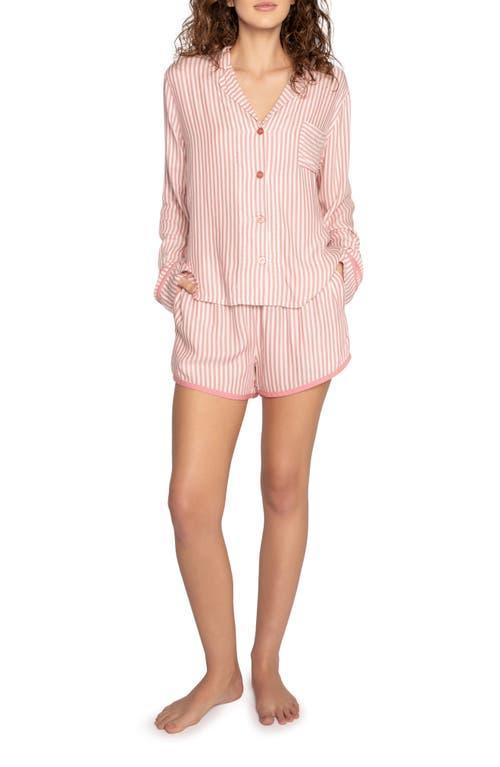 PJ Salvage Stripe Hype Sateen Short Pajamas Product Image