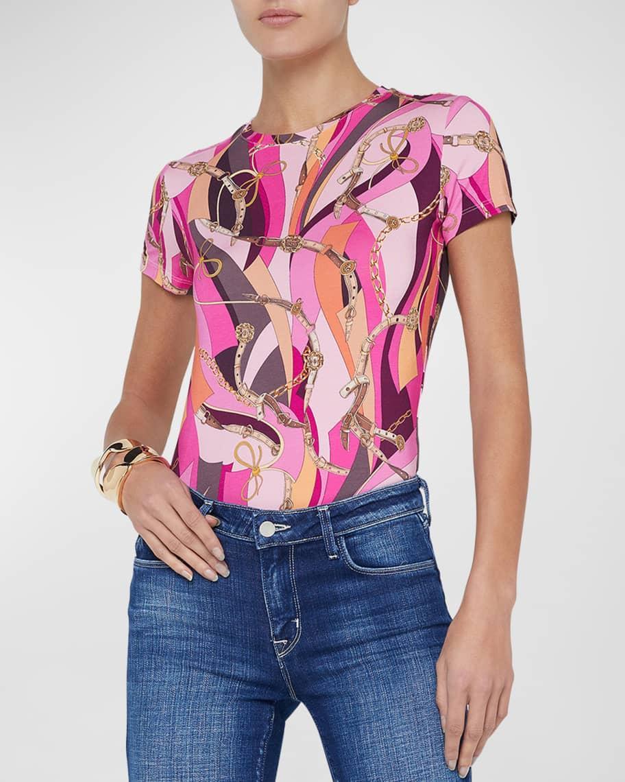 Ressi Short-Sleeve Swirl Tee Product Image