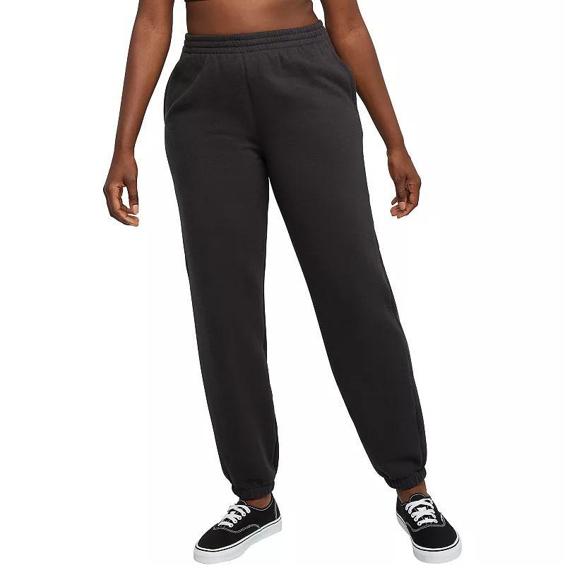 Womens Hanes Originals Fleece Jogger Pants Product Image