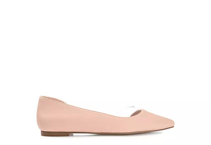 Journee Collection Mikki Womens Flats Light Pink Product Image