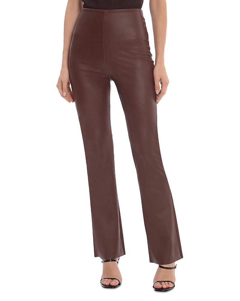 Bagatelle Faux Leather Flare Leg Pants product image