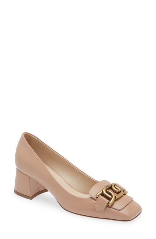 Tods Womens Kate Block Heel Pumps Product Image