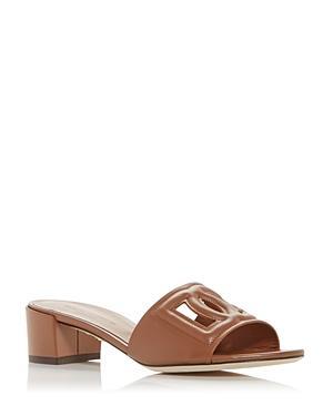 Dolce & Gabbana Interlock Slide Sandal Product Image