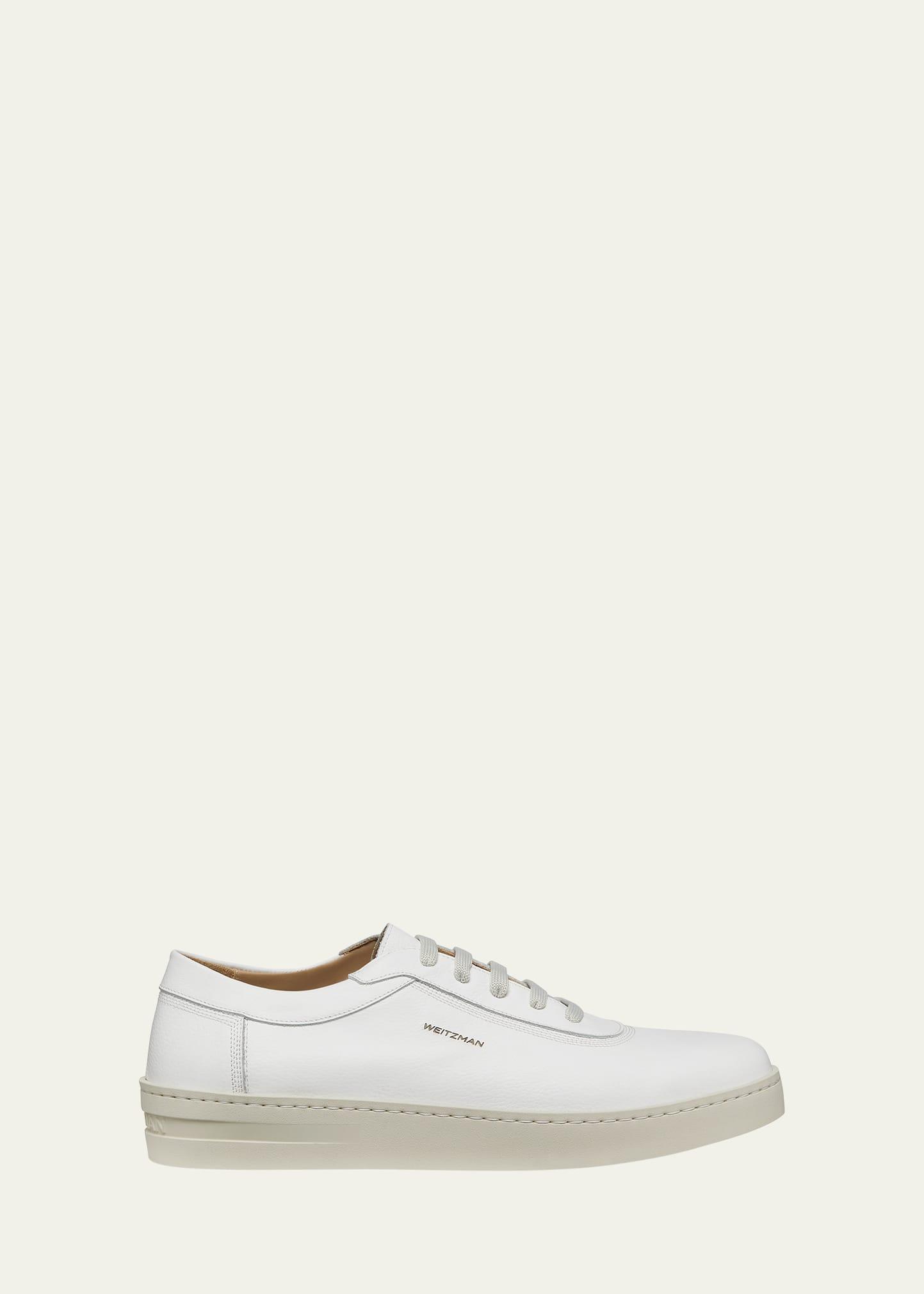 Mens Hamptons Leather Low-Top Sneakers Product Image