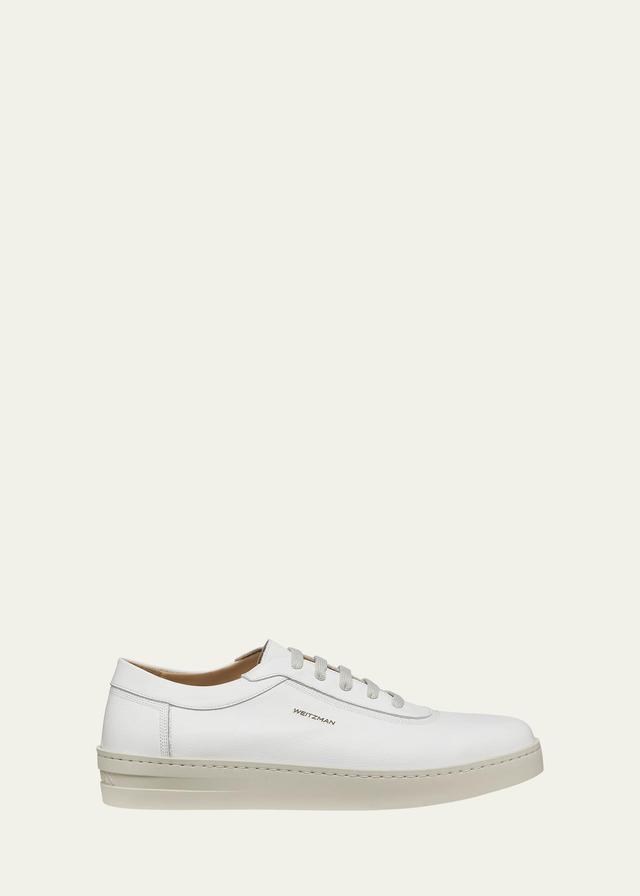 Mens Hamptons Leather Low-Top Sneakers Product Image