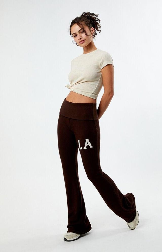 Women's Vintage Field Fold-Over Yoga Pants Product Image