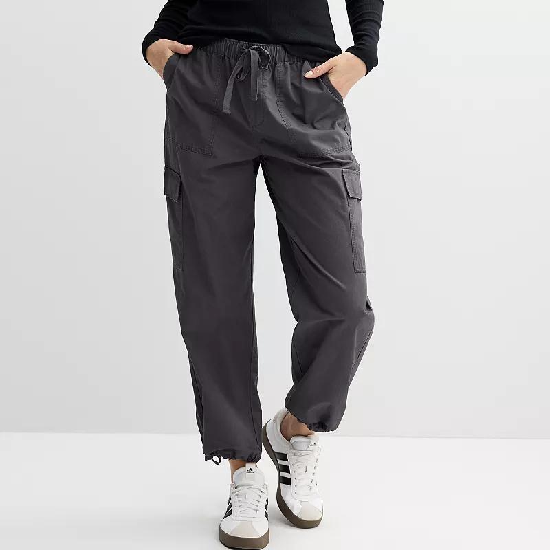 Womens Sonoma Goods For Life Parachute Pants product image