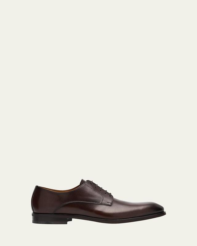 Mens Calf Leather Derby Shoes Product Image