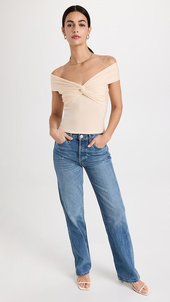 Reformation Ezlynn Knit Top | Shopbop Product Image