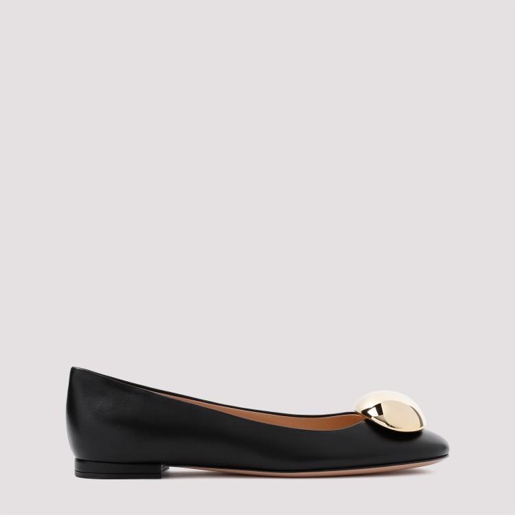 GIANVITO ROSSI Dome Ballet Flat In Black Product Image