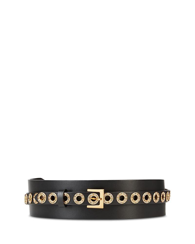 The Kooples Womens High Waist Double Belt Product Image