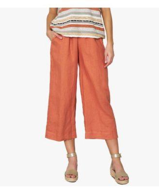 Women's Pull On Linen City Pants Product Image