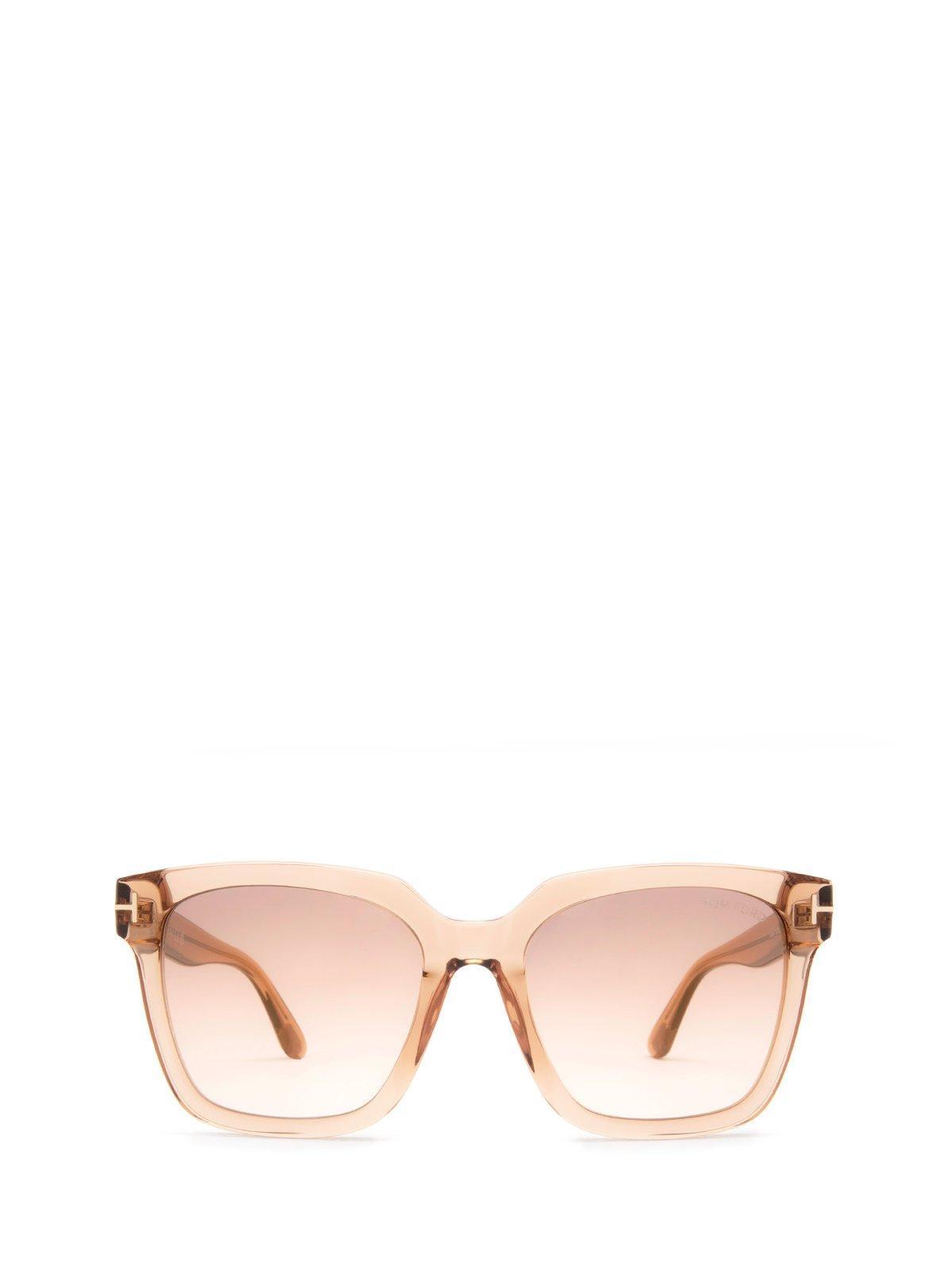 TOM FORD Square Frame Sunglasses In 45g Product Image