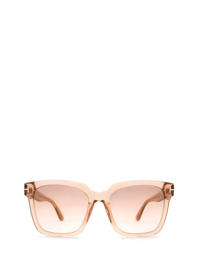 TOM FORD Square Frame Sunglasses In 45g Product Image