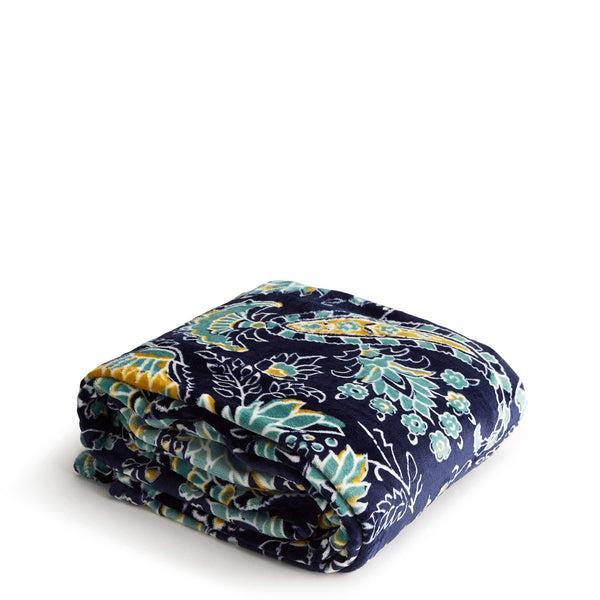 Oversized Throw Blanket - Gemstone Paisley Aqua Product Image