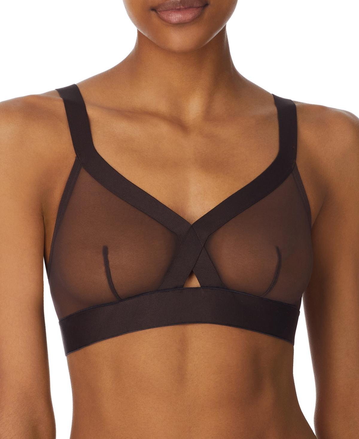 Dkny Sheers Mesh Cutout Bralette DK4084 Product Image