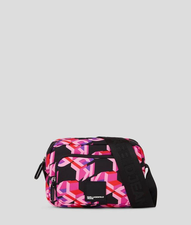 KLJ MONOGRAM URBAN NYLON CROSSBODY BAG Product Image