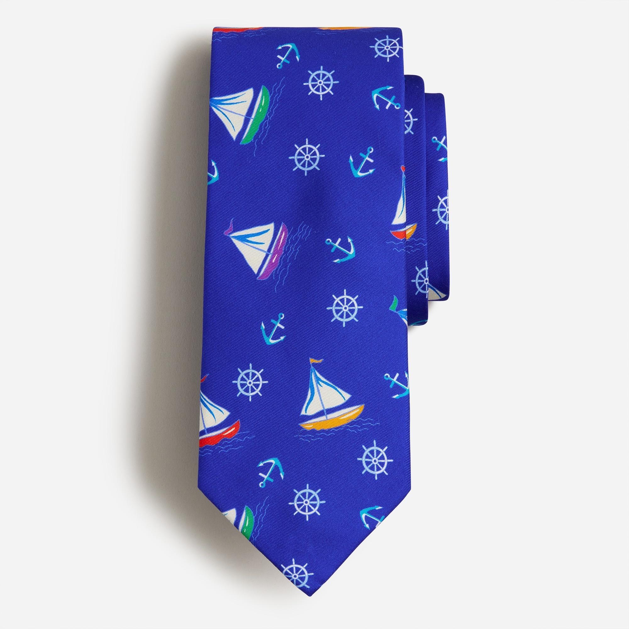 English silk tie in pattern Product Image