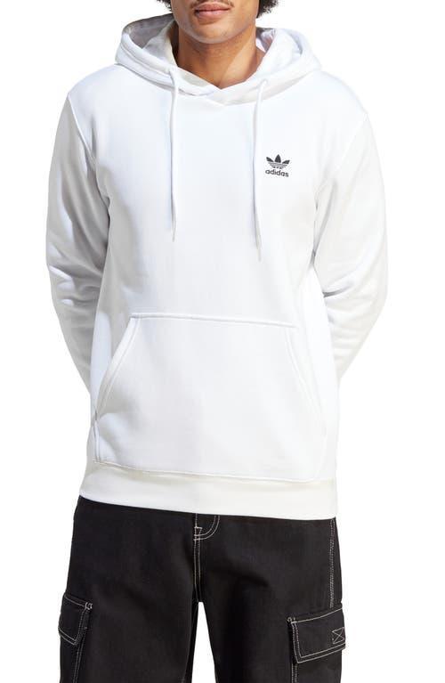 adidas Originals Mens adidas Originals Essentials Pullover Hoodie - Mens White/Maroon Product Image