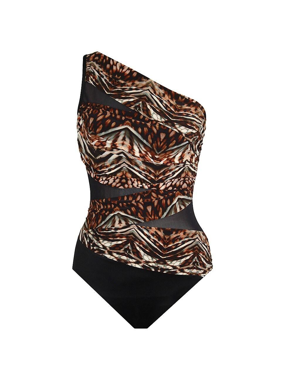 Womens Tribal Tigress Jena One-Piece Swimsuit Product Image