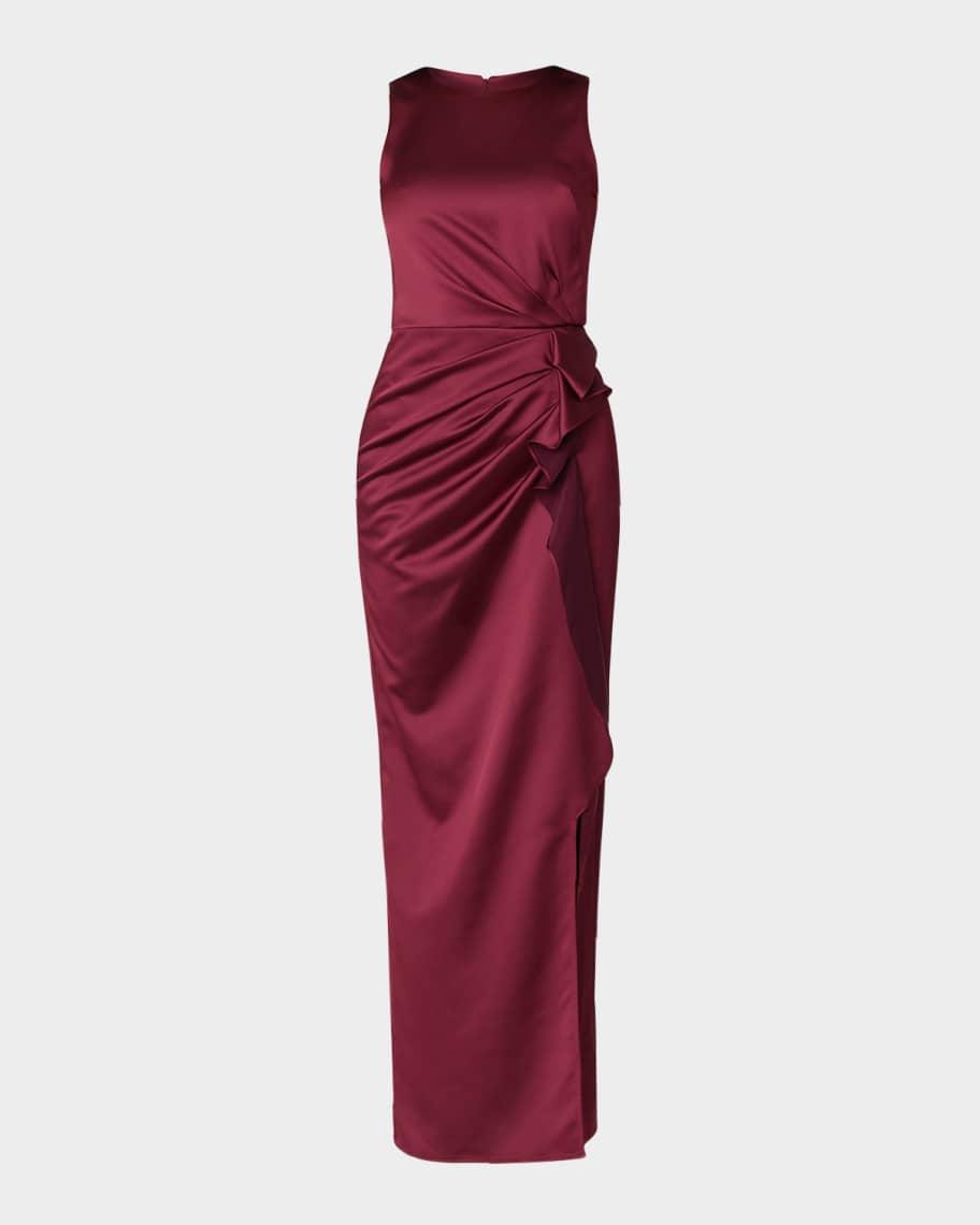 Satin Column Dress product image