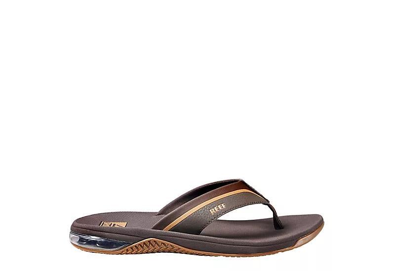 Reef Mens Anchor Comfort Fit Sandals - Brown Product Image