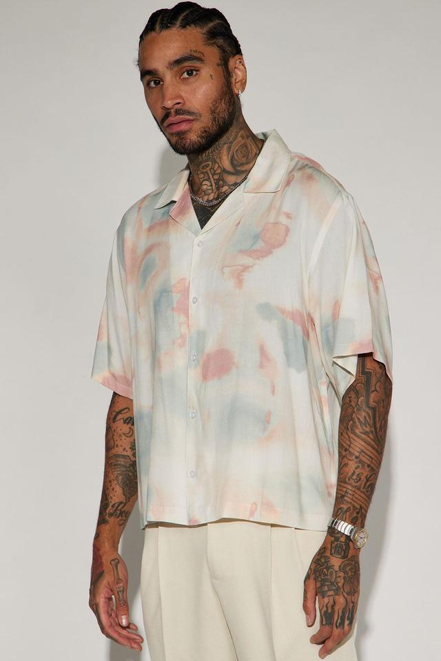 Never Been Button Up Shirt - Multi Color Product Image