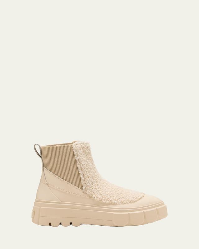 SOREL Caribou X Boot Chelsea Cozy (Bleached Ceramic/Oatmeal) Women's Boots Product Image