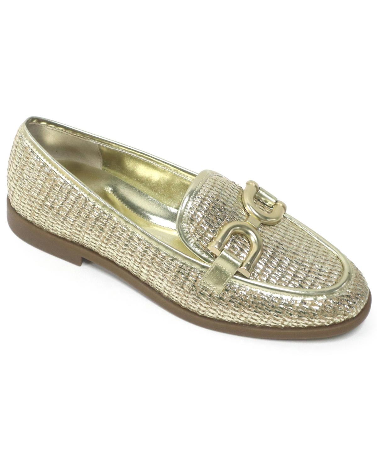 Kenneth Cole New York Womens Linda Bit Raffia Loafers Product Image