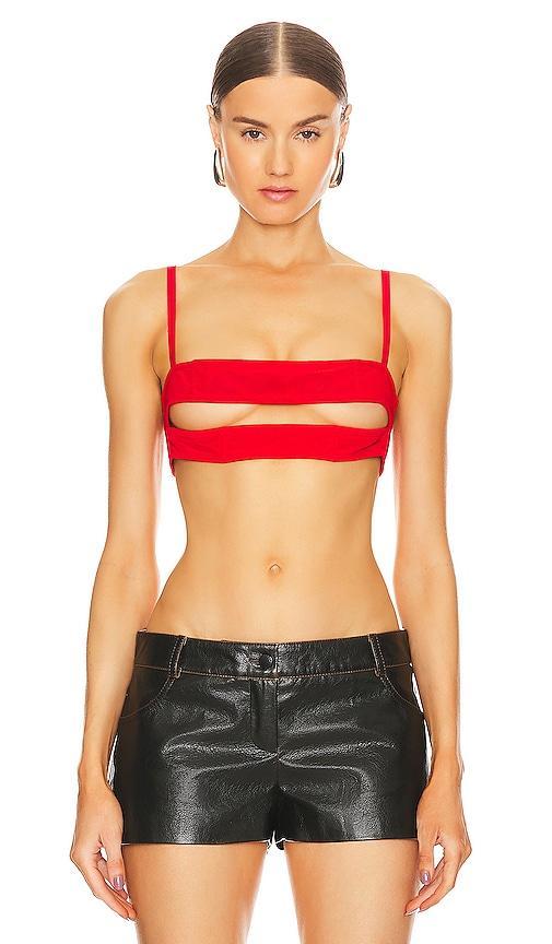 Red Borderline Top Product Image