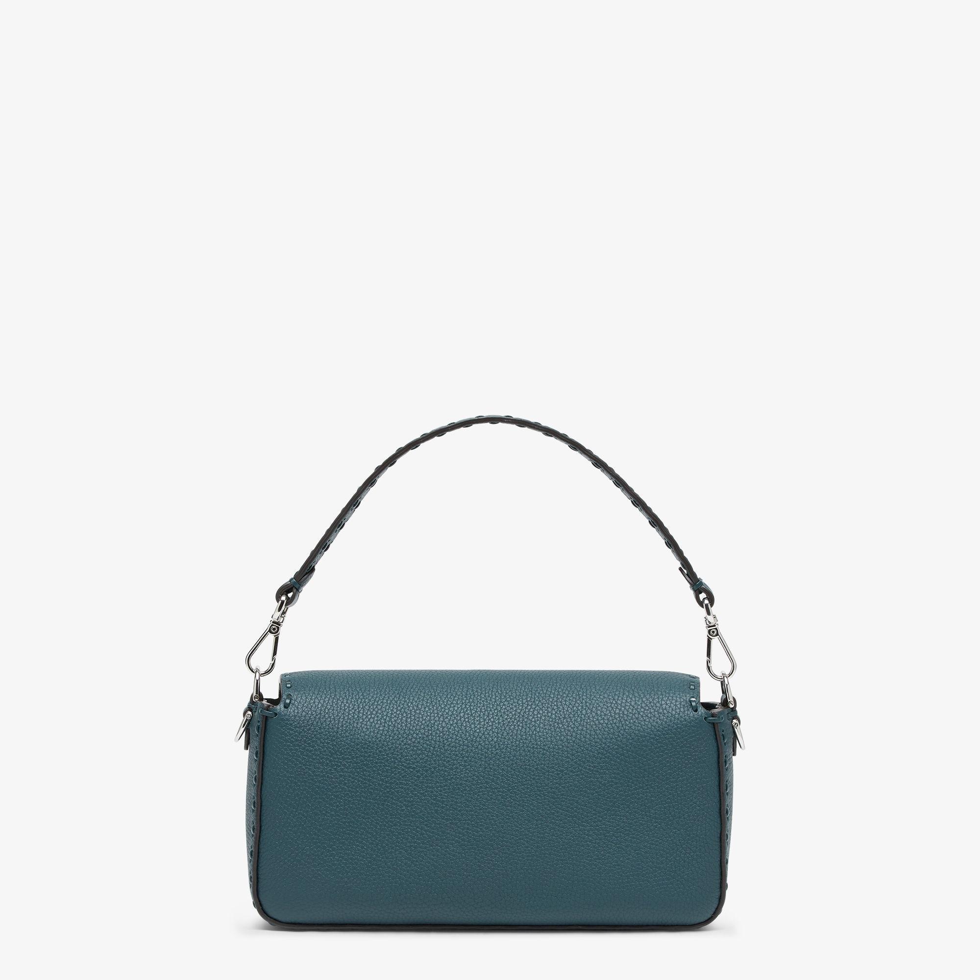 BaguetteDark green Selleria bag with oversized topstitching Product Image