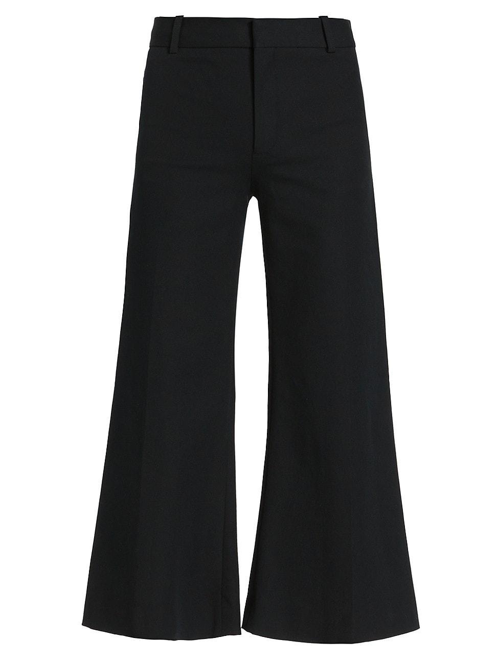 Womens Le Crop Palazzo Trousers Product Image