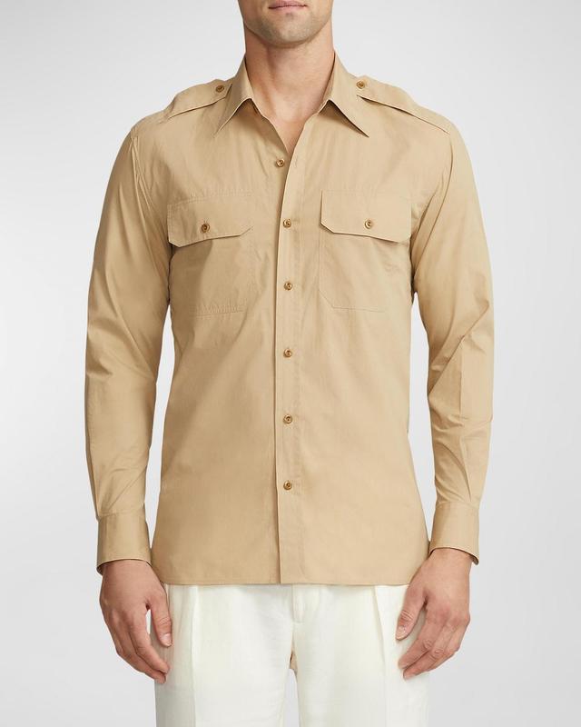 Ralph Lauren Purple Label Asford Button-Up Shirt Product Image