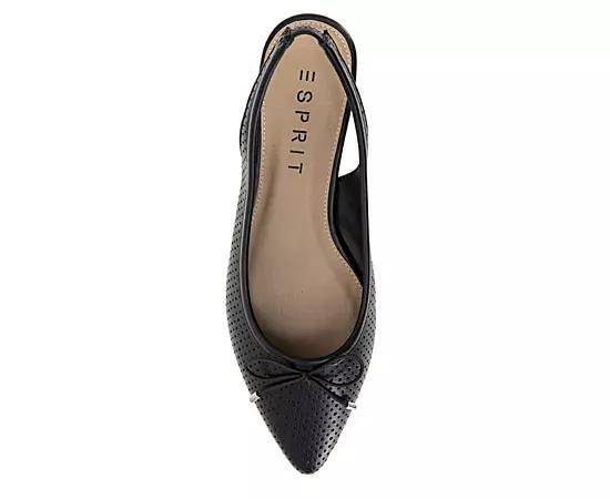 Esprit Womens Petria Flat Casual Slingback Pointed Product Image